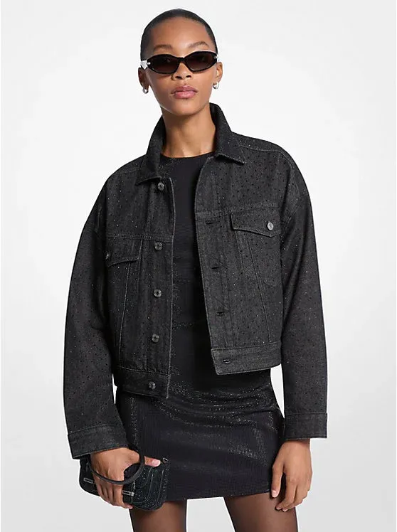 Studded Denim Jacket