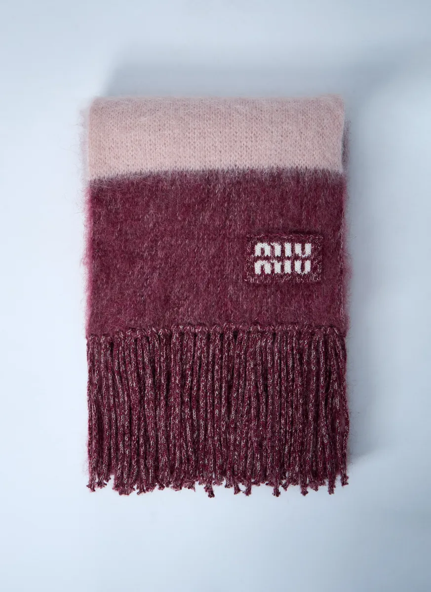 Logo Motif Scarf