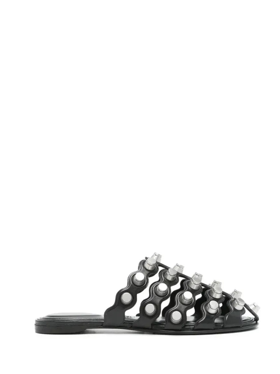 Rexa Cage Sliders Black