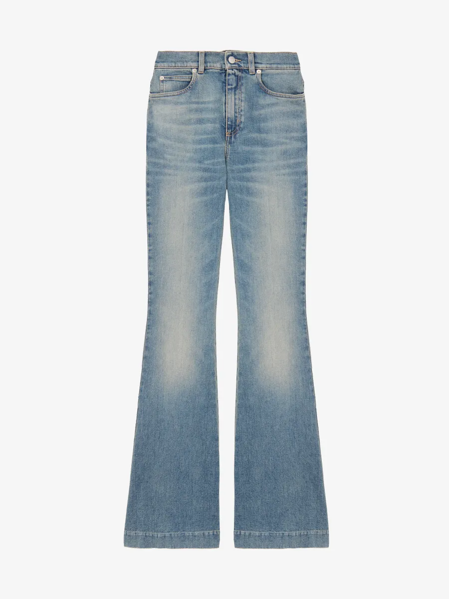 Narrow Bootcut Denim Trouser