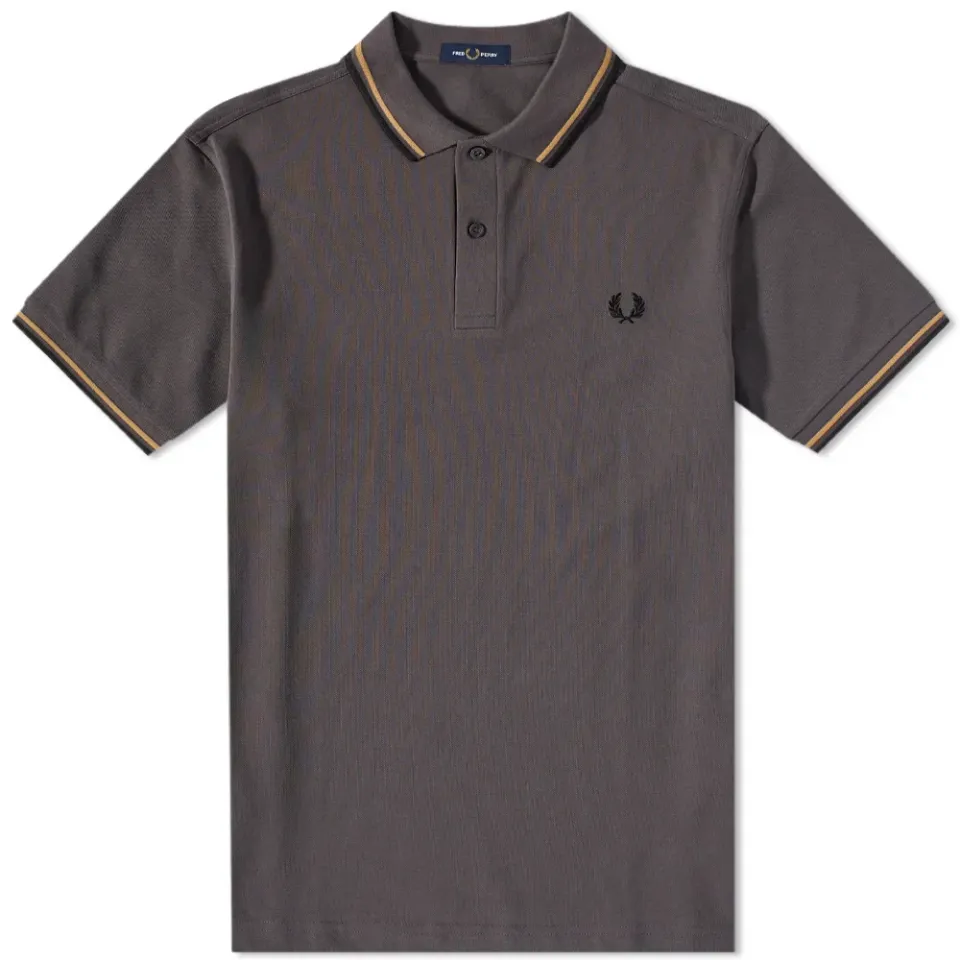 Authentic Slim Fit Twin Tipped Polo