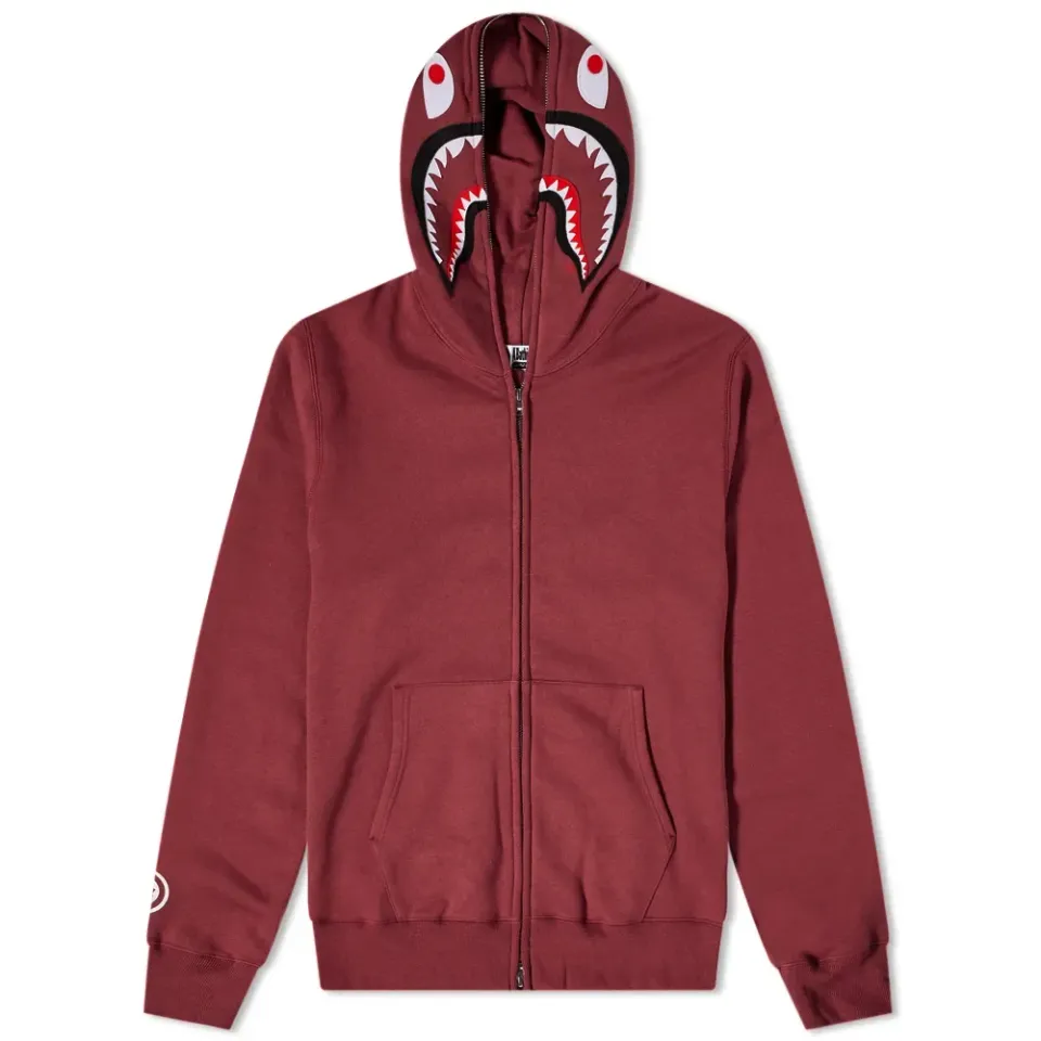 Double Side Shark Full Zip Hoody