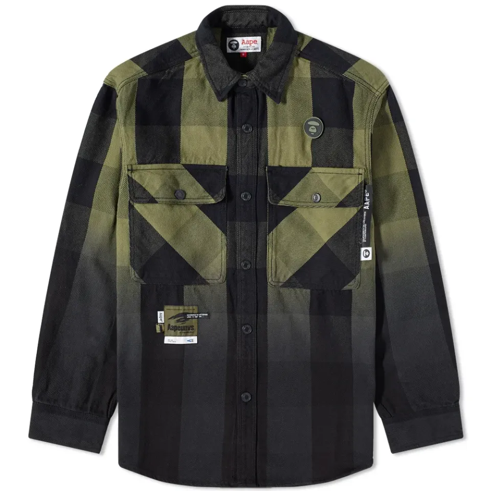 AAPE Flannel Check Shirt
