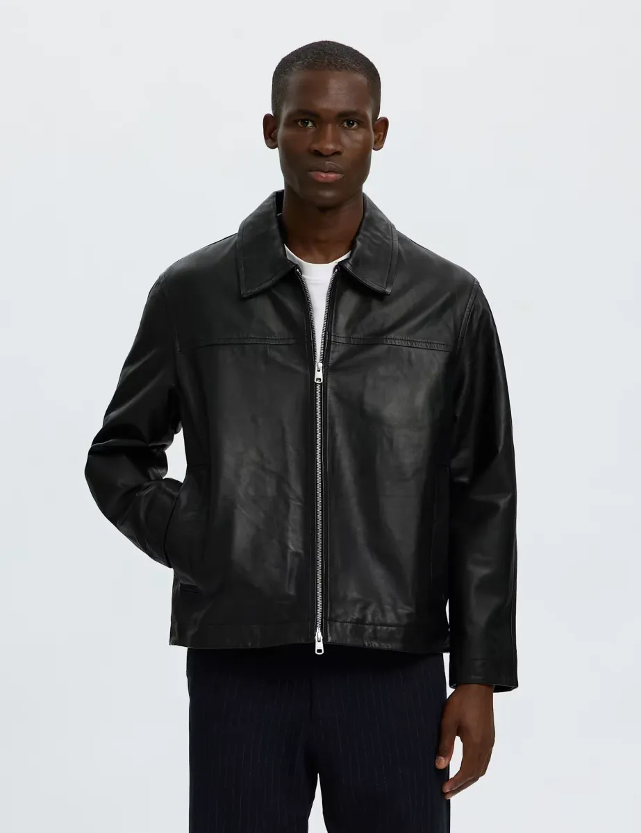 Leather Jacket Black