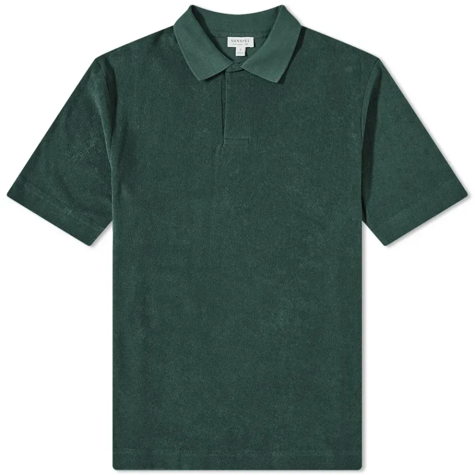 Towelling Polo Shirt