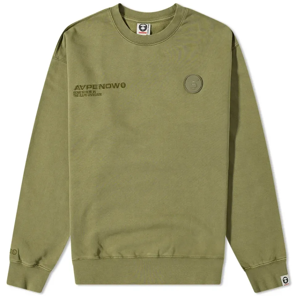 AAPE AAPE Now Washed Crew Sweat