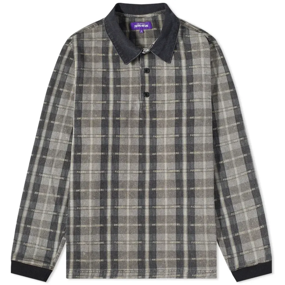 Plaid Rugby Shirt