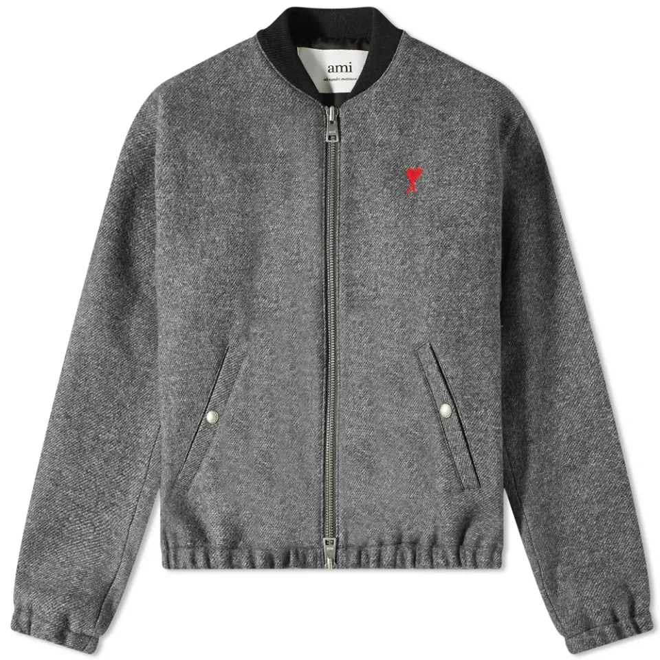 AMI Wool Bomber Jacket