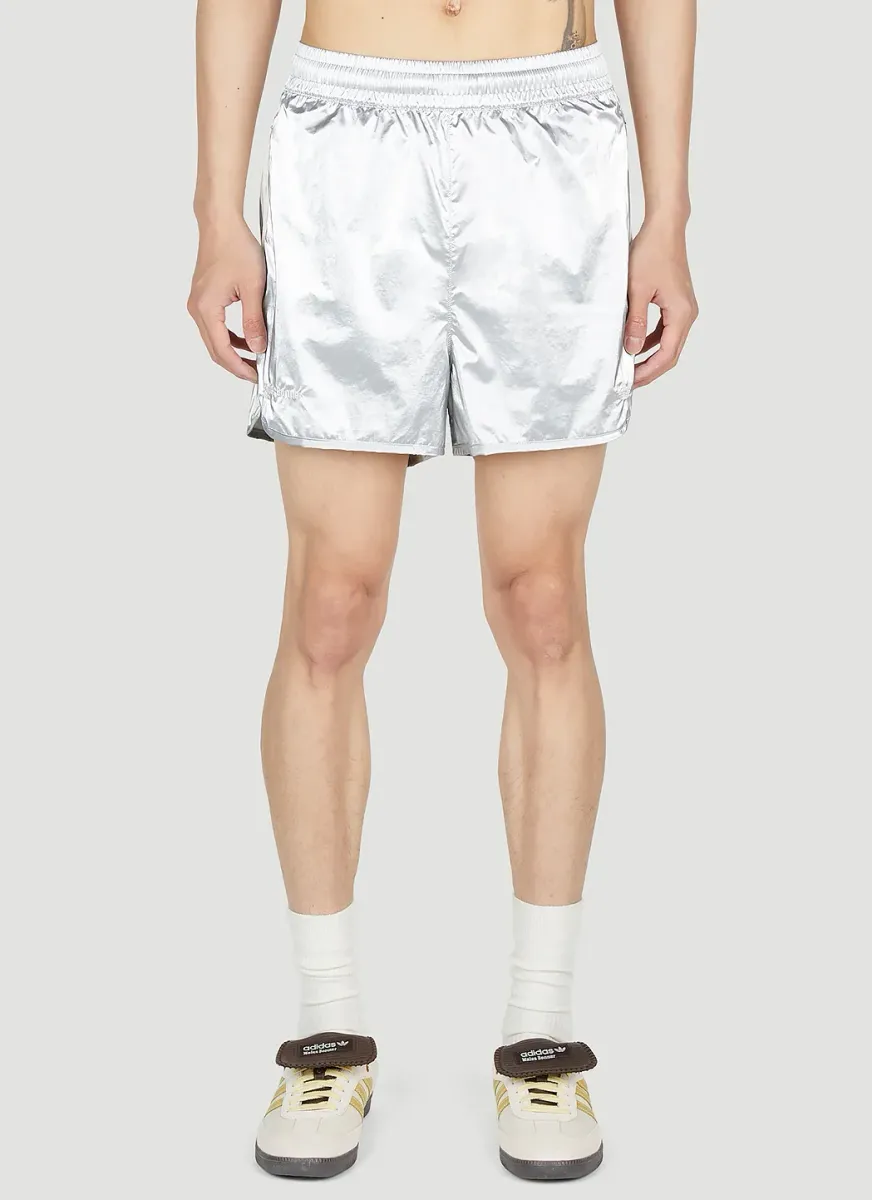 Metallic Track Shorts