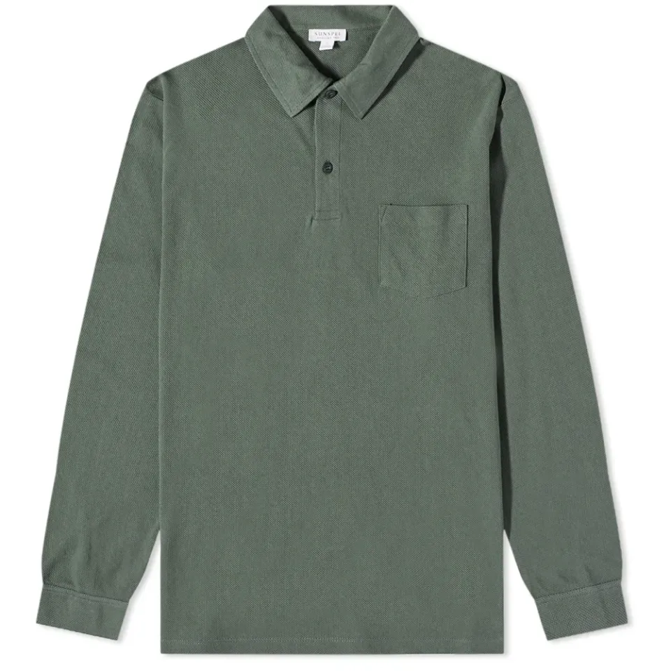 Long Sleeve Riviera Polo