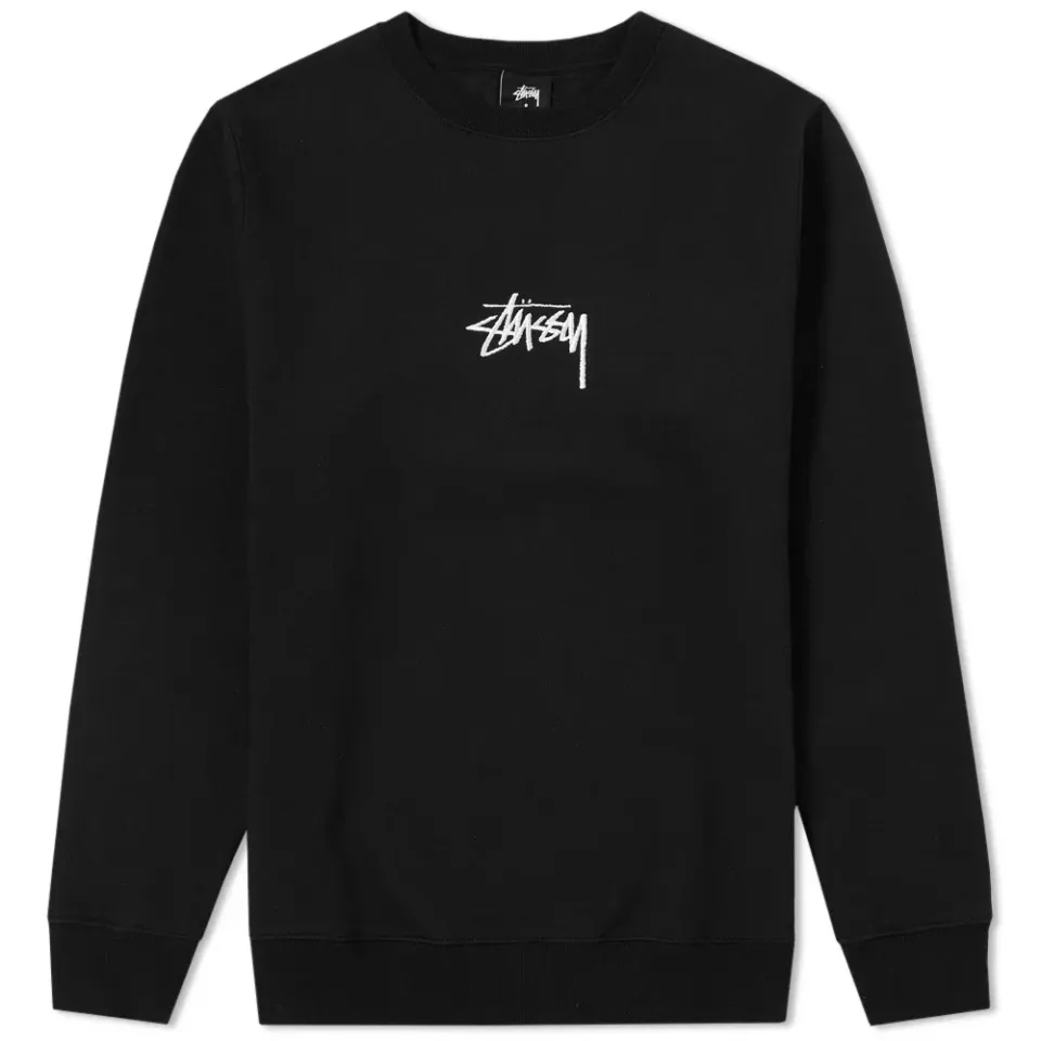 Stock Logo Applique Crew Sweat