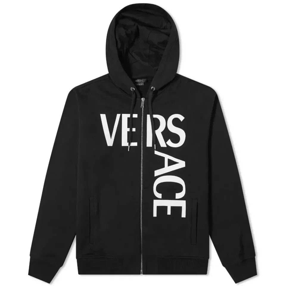 Bold Logo Zip Hoody