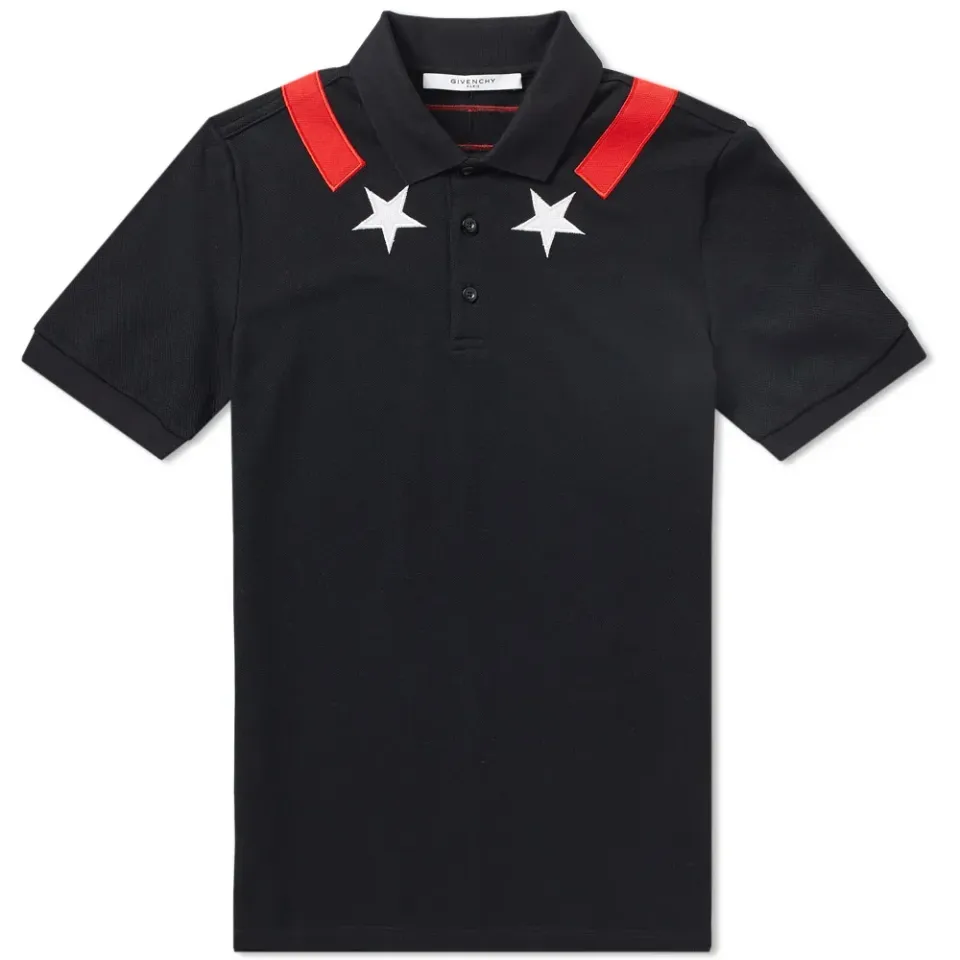Cuban Star Tape Collar Polo