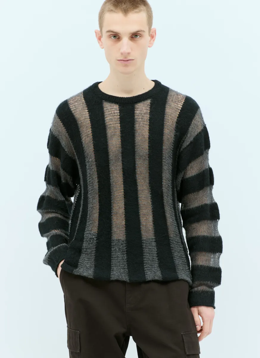 Fuzzy Threadbare Sweater