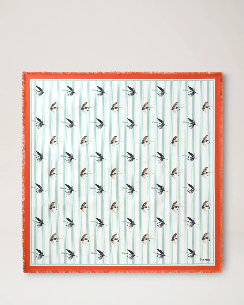 Square Scarf - Feather Lure