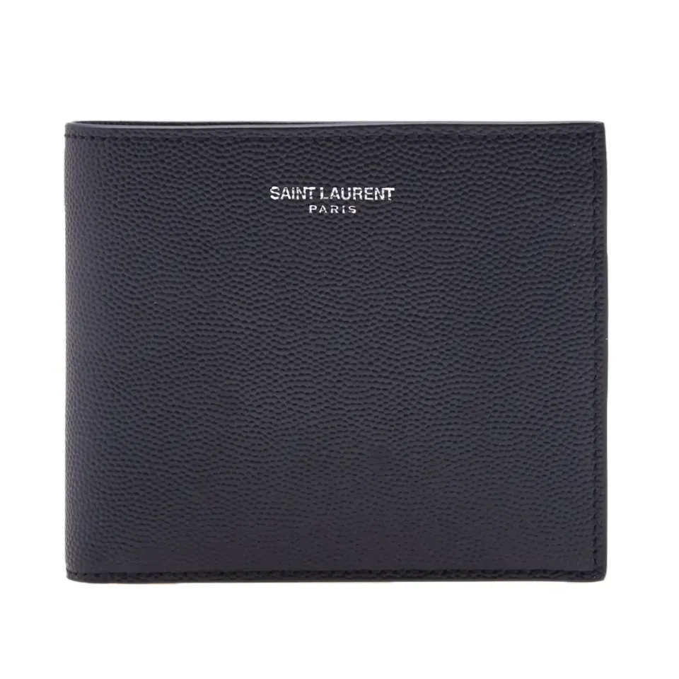 Grain Leather Billfold Wallet