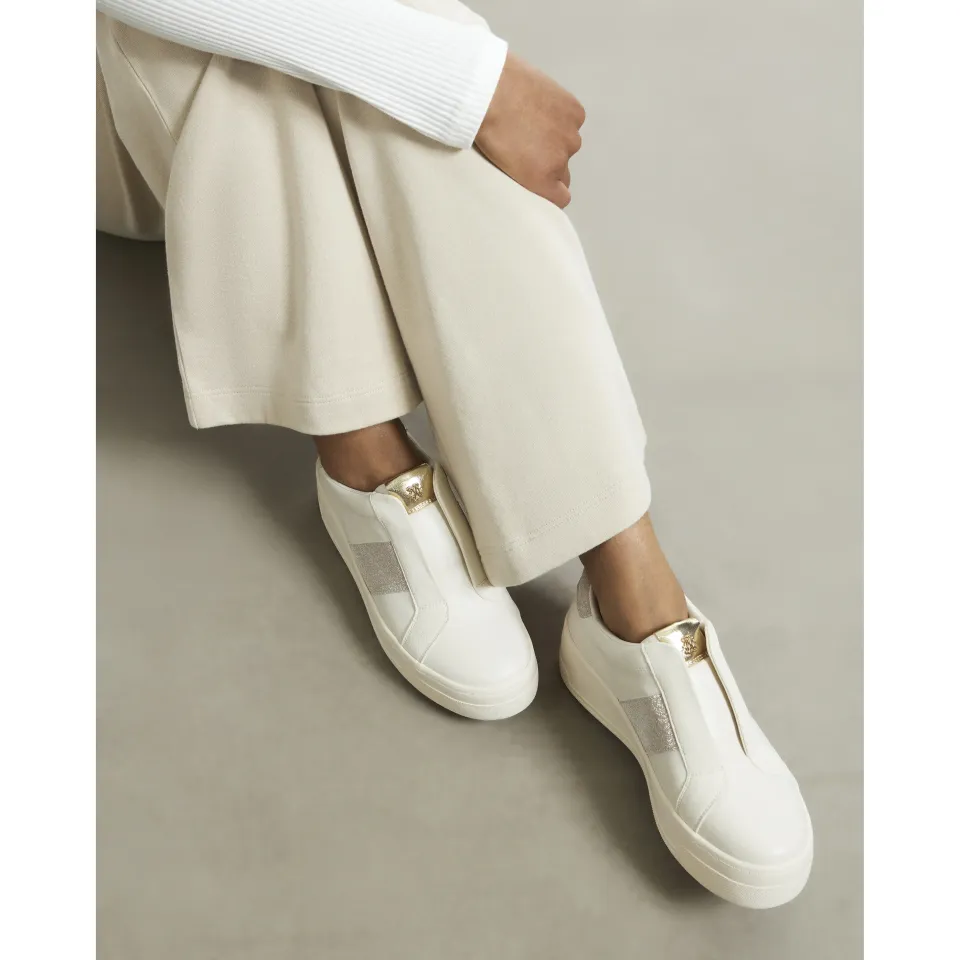 Slip On Wedge Trainers