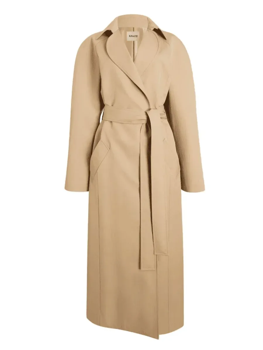 The Roth Trench Coat Beige