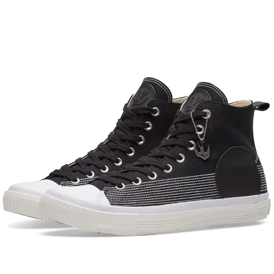 McQ by Alexander McQueen Canvas High Plimsoll