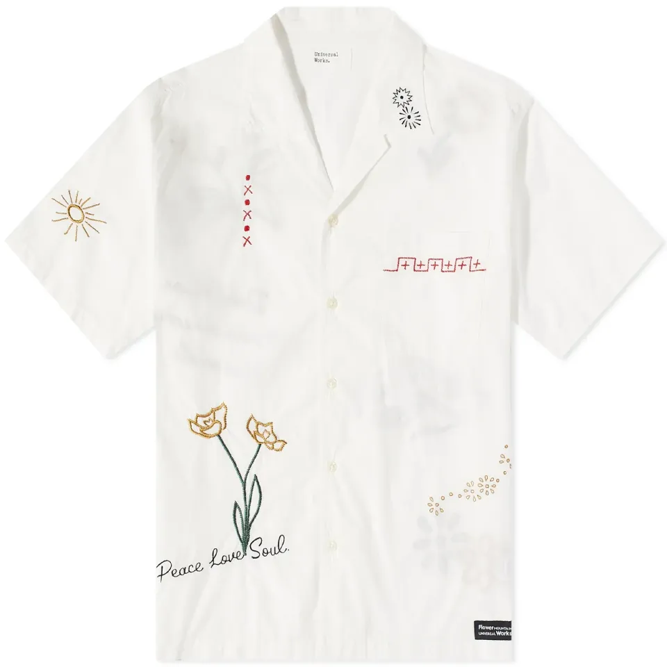 Embroidered Minari Vacation Shirt