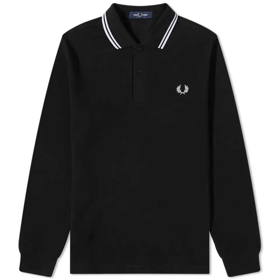 Long Sleeve Twin Tipped Polo