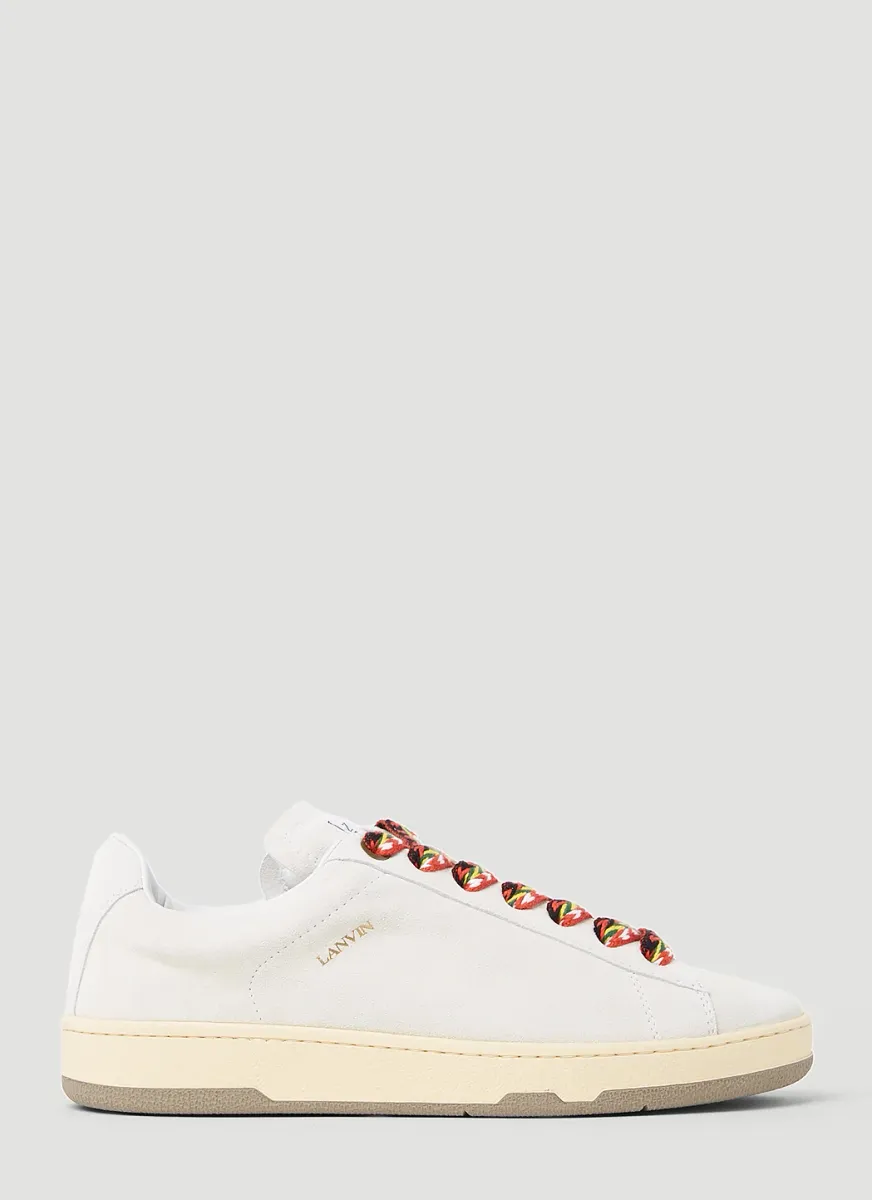 Curb Low-Top Suede Sneakers