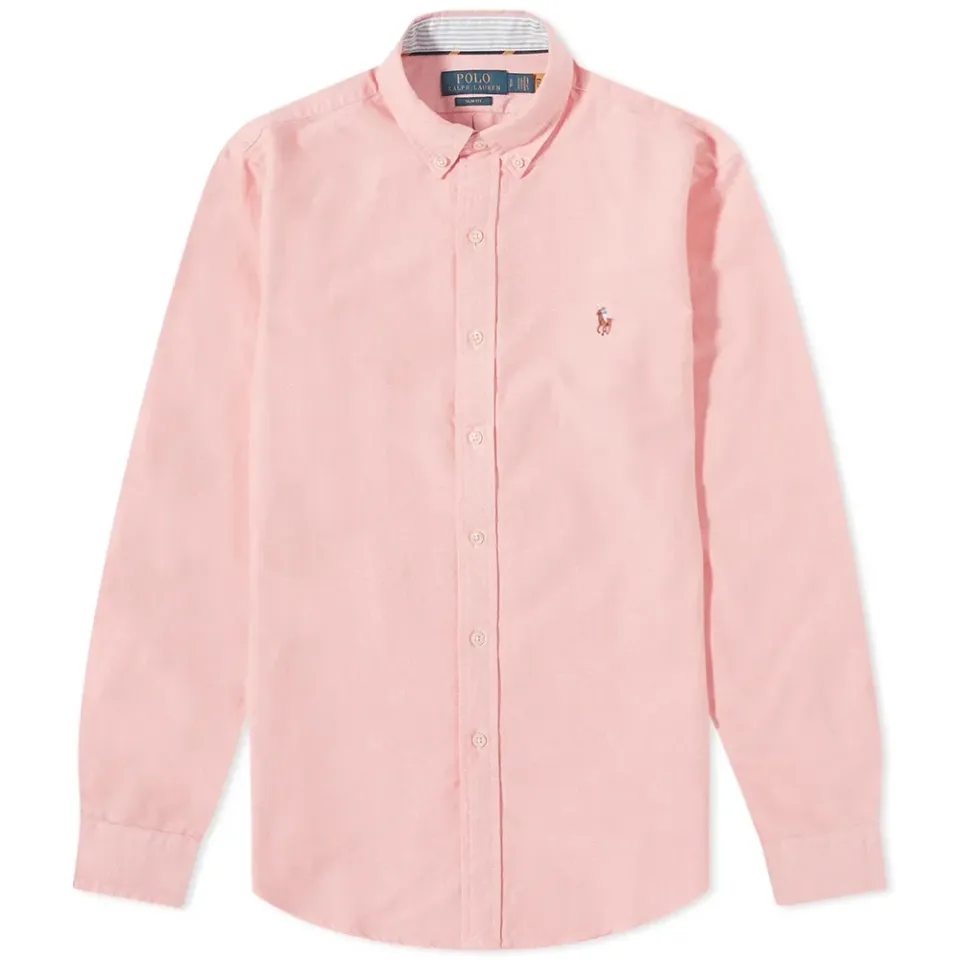 Slim Fit Button Down Oxford Shirt