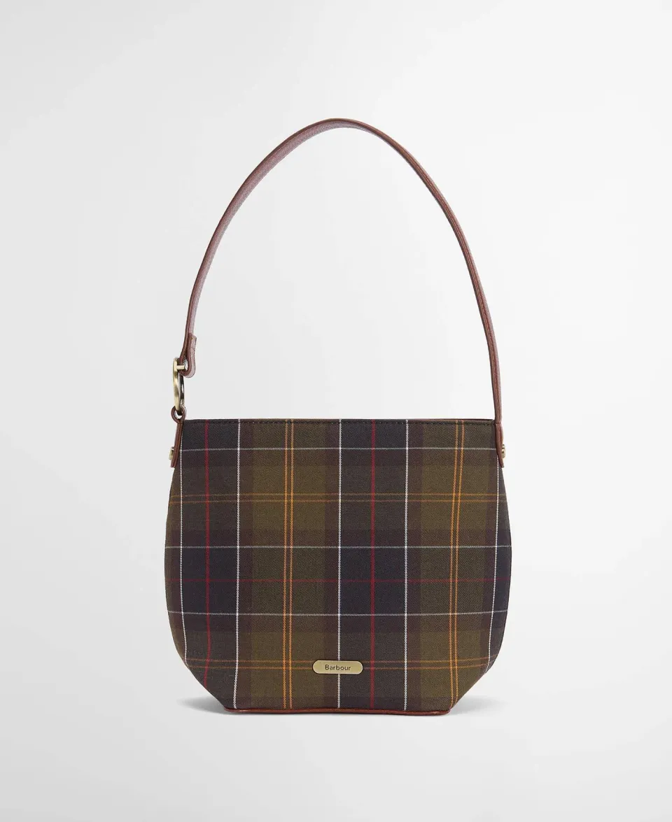 Cedar Tartan Bucket Bag