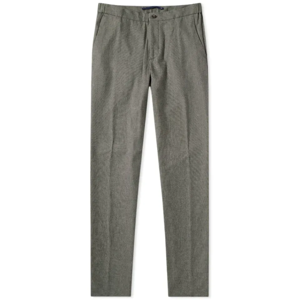 Slim Fit Casual Wool Trouser