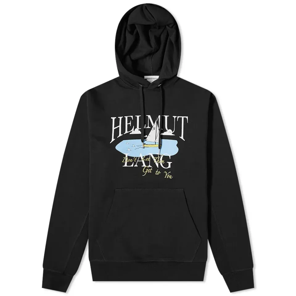 x Saintwoods Ocean Logo Popover Hoodie