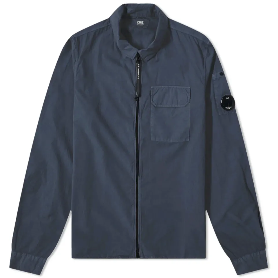 Arm Lens Zip Overshirt