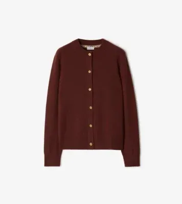Cashmere Blend Cardigan in Box red
