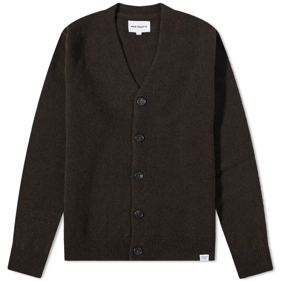 Adam Lambswool Cardigan