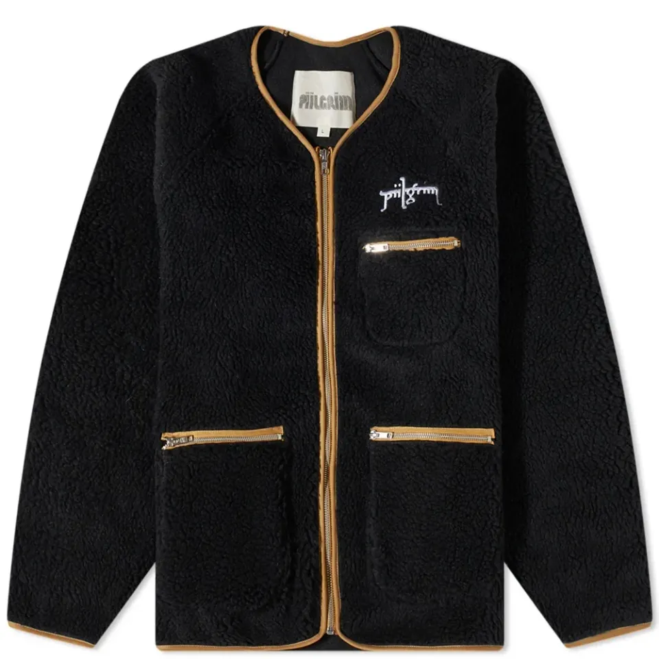 Temple Fleece Layer Cardigan