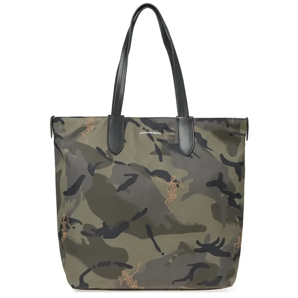 Camo Skull Shopper Bag