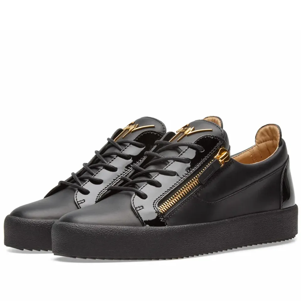 Double Zip Low Sneaker