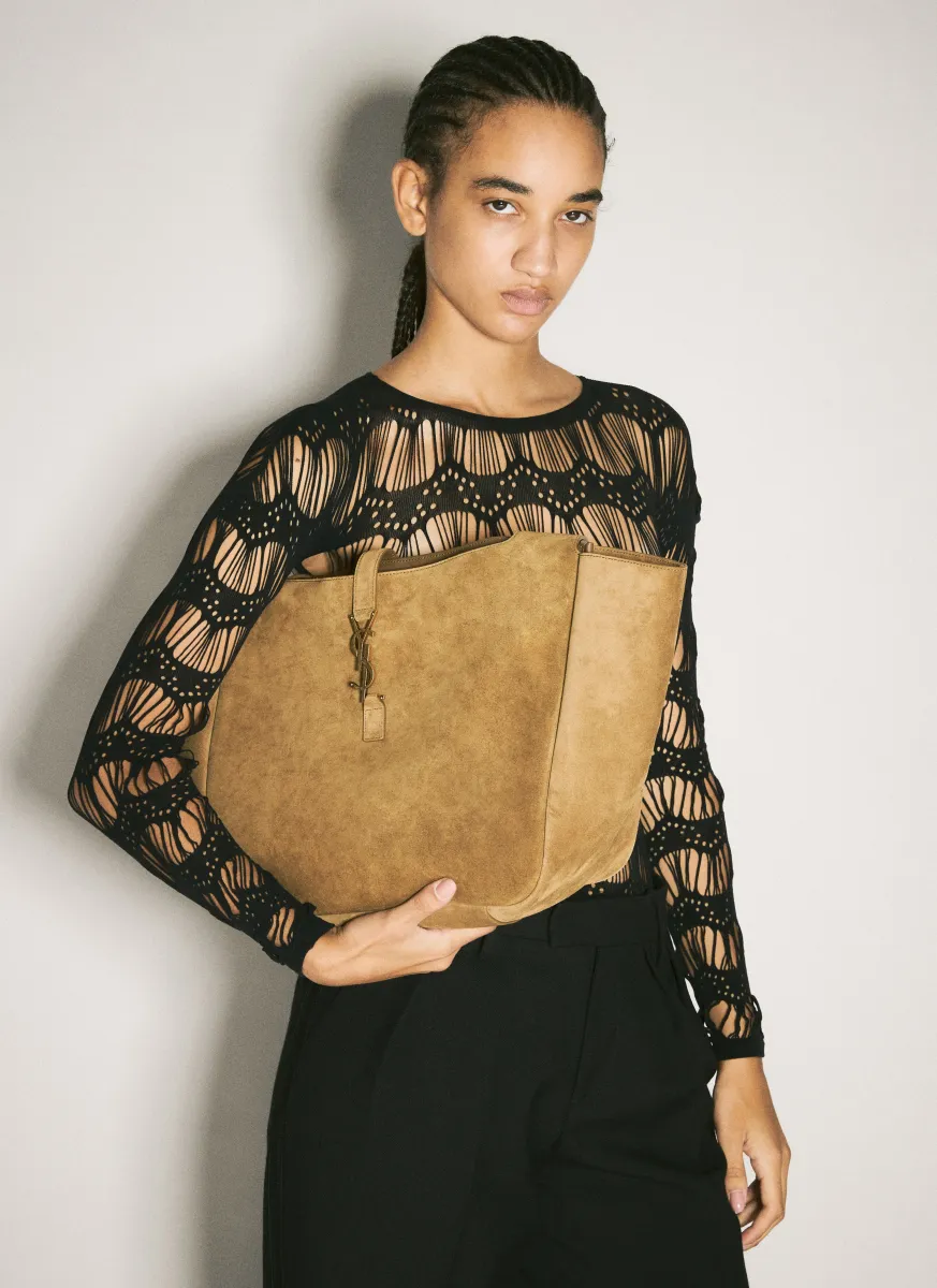 Le 5 à 7 Bea Suede Shoulder Bag