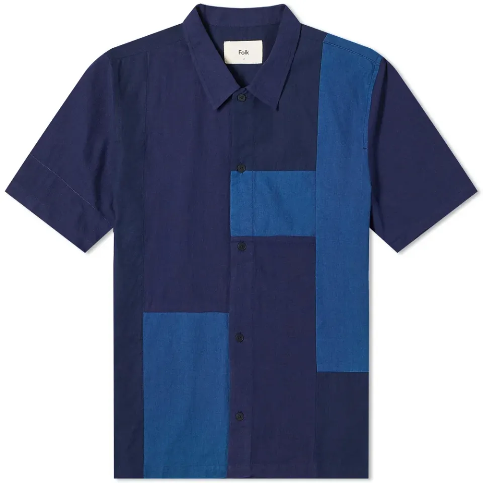 Patchwork Seoul Shirt
