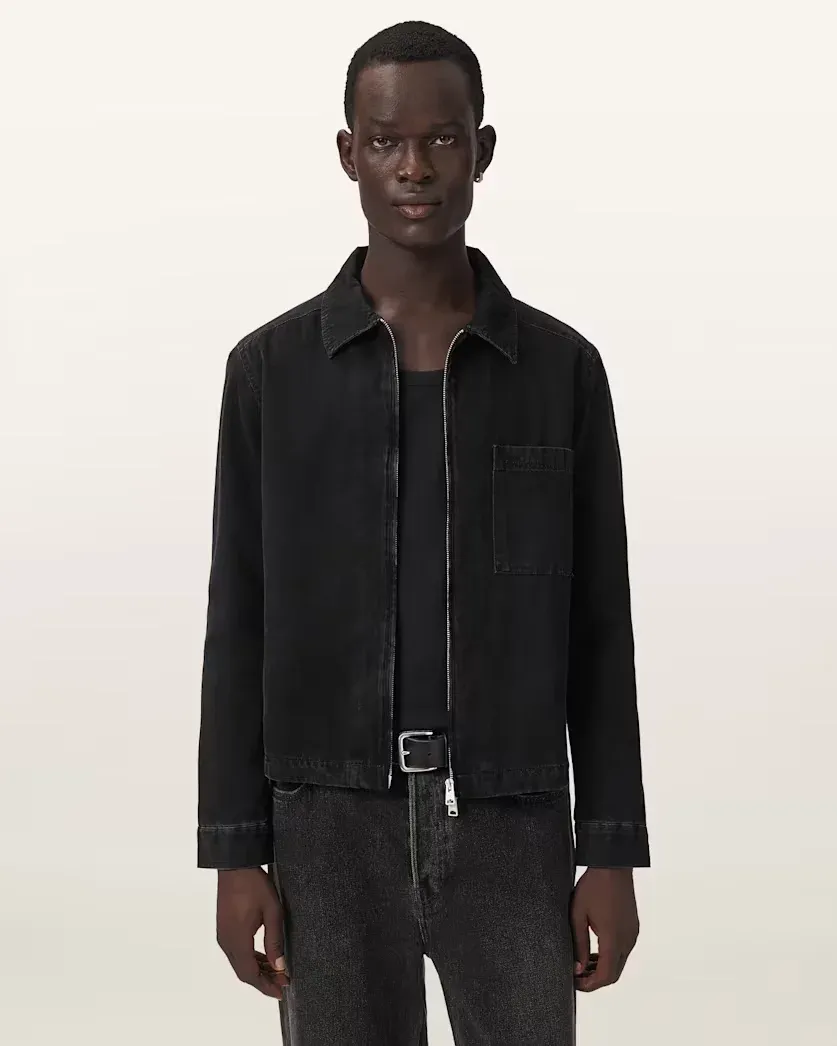 Dolwen Long Sleeve Zip Up Shirt