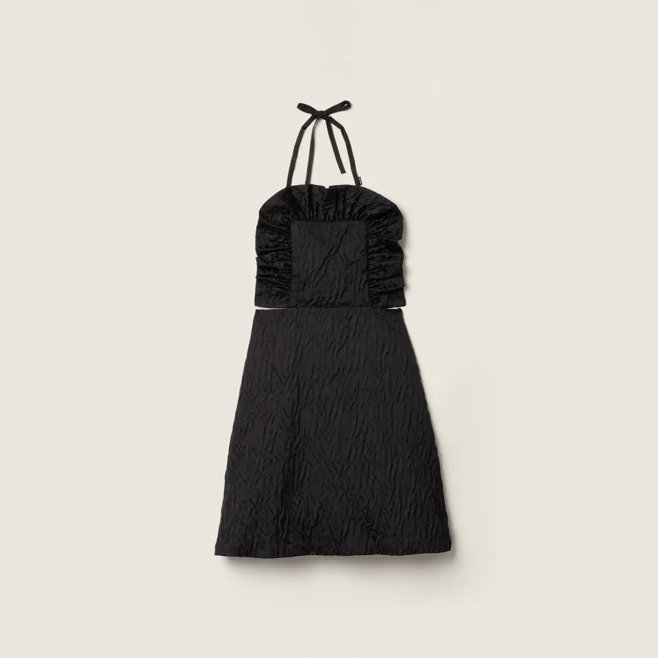 Cloqué duchesse dress