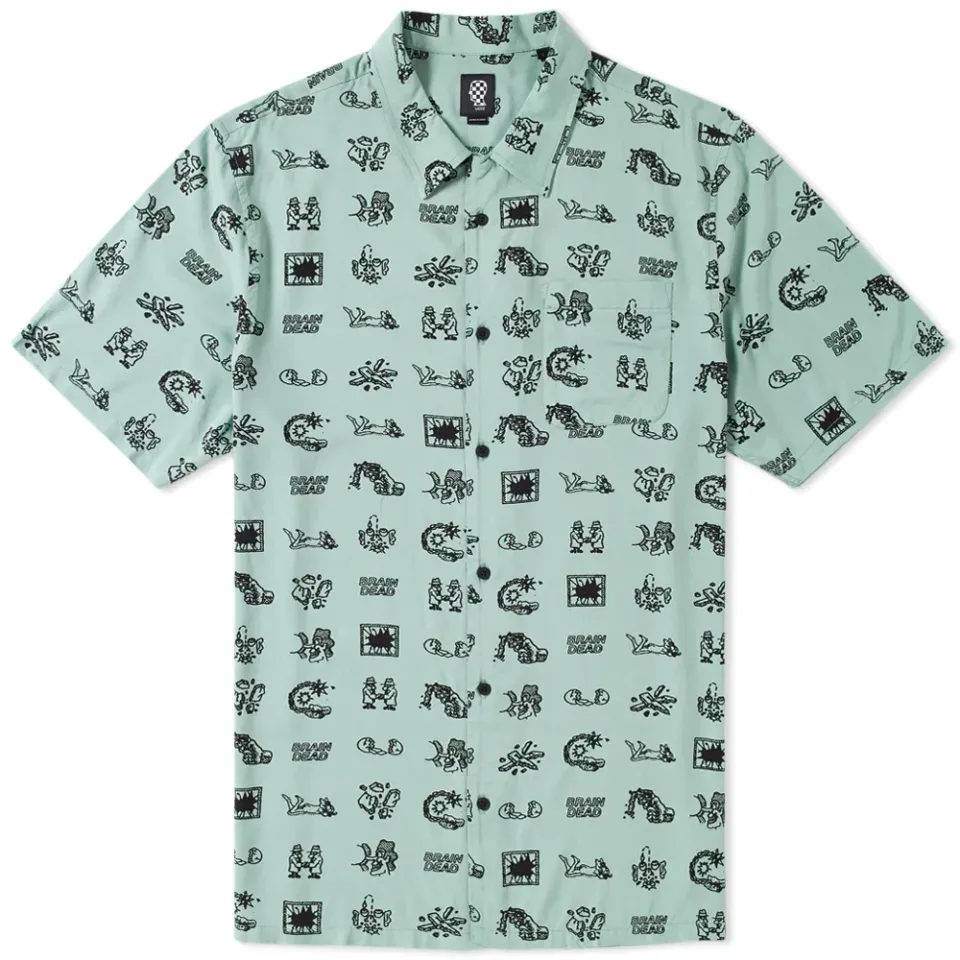 x Brain Dead Short Sleeve Shirt