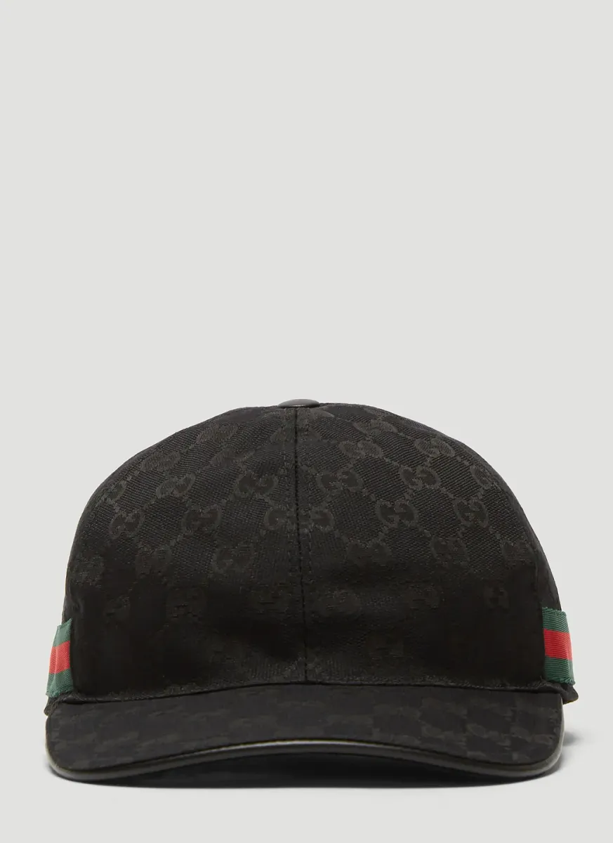 Original GG Canvas Web Baseball Cap