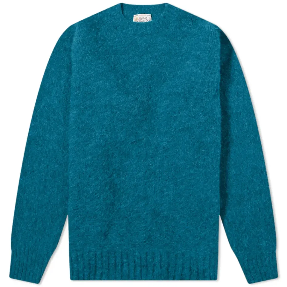 Shetland Woollen Co. Shaggy Crew Knit