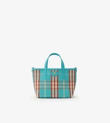 Mini Reversible Bloomsbury Tote​ in Blue/atom blue