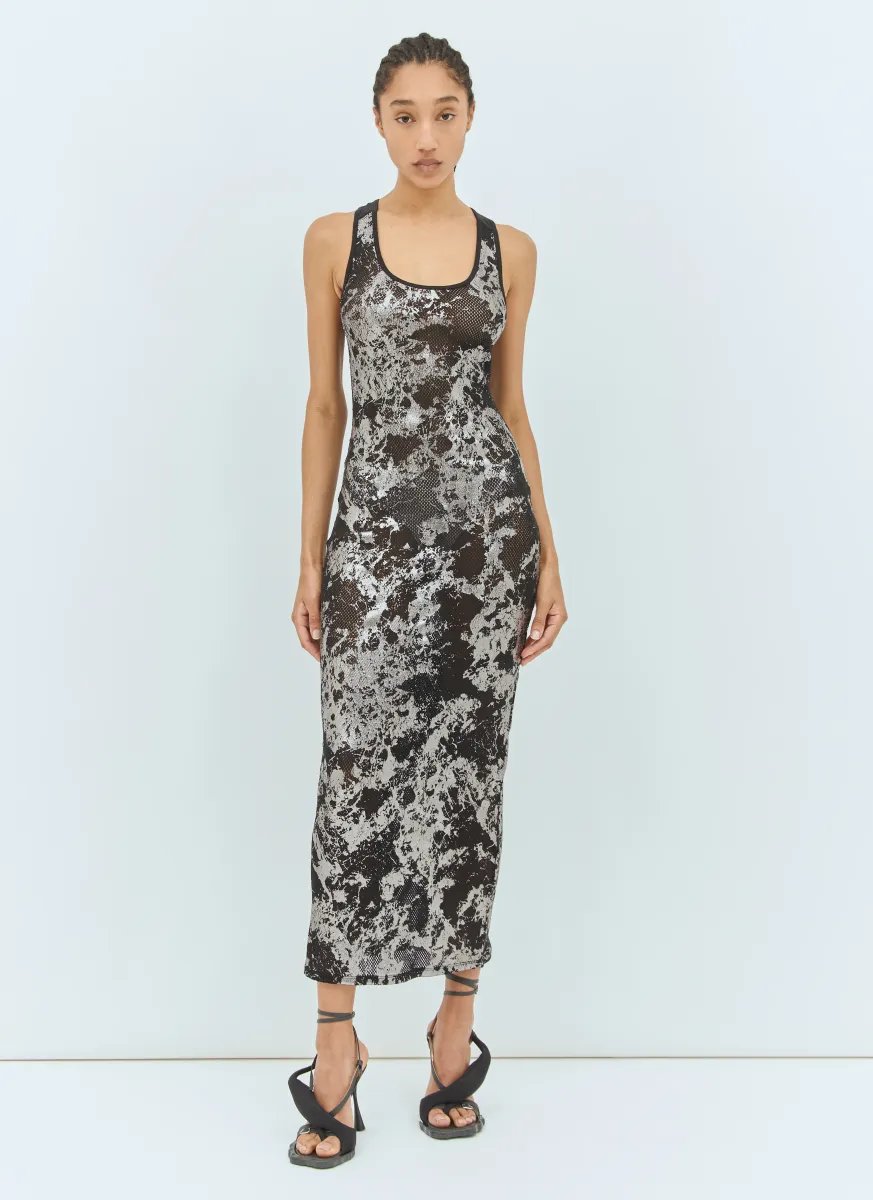 Fishnet-Sleep-Slip Dress