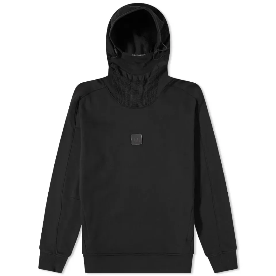 Rubber Patch Logo Popover Hoody