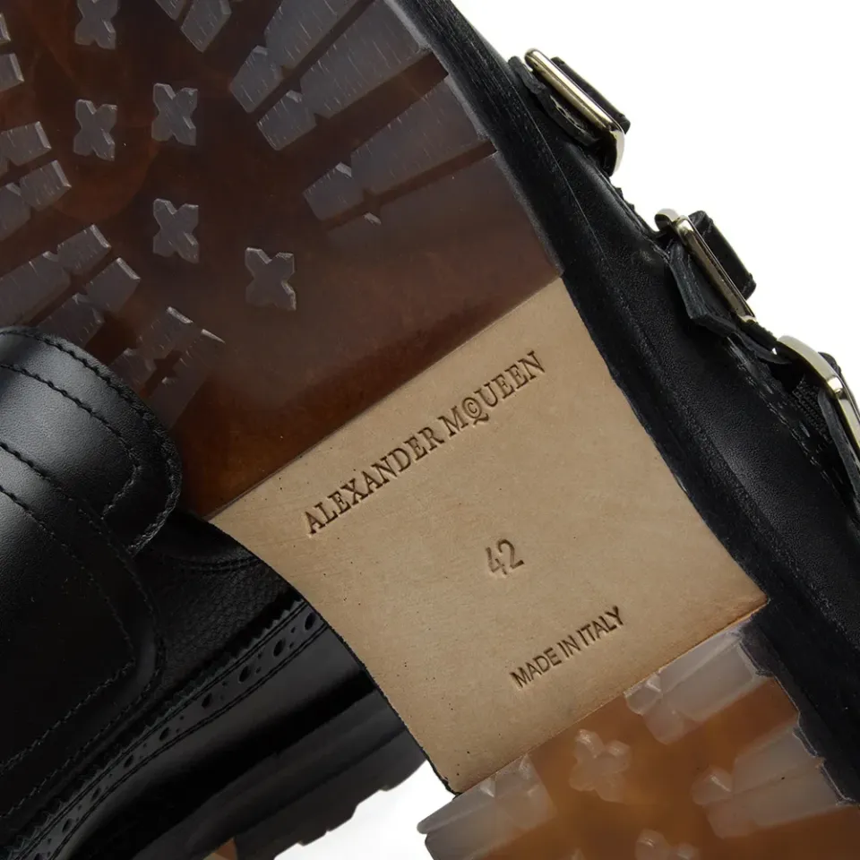 Biker Brogue Shoe