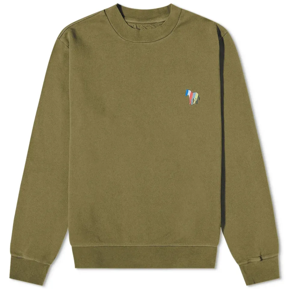 New Zebra Logo Crew Sweat