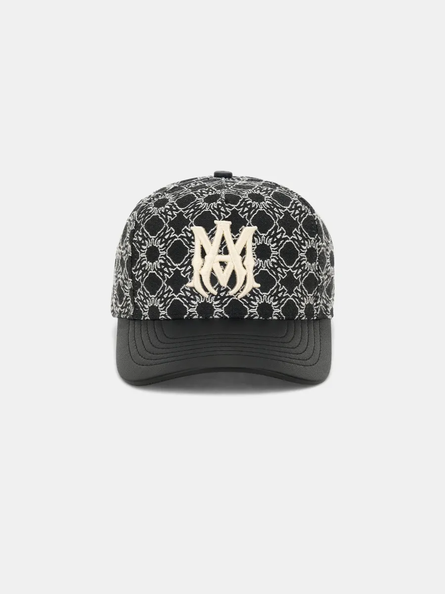 MA QUAD JACQUARD HAT - Black