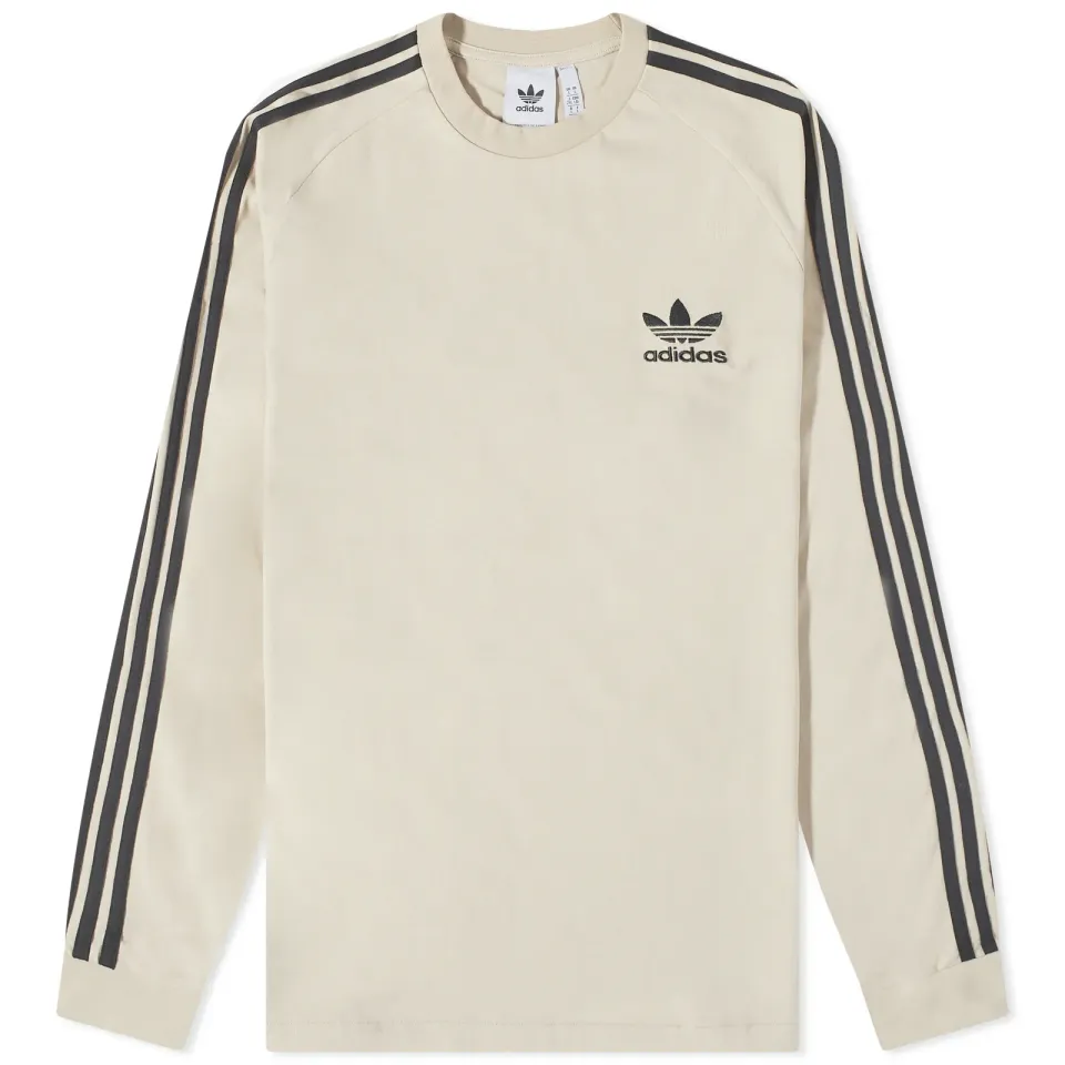 3 Stripe Long Sleeve T-Shirt
